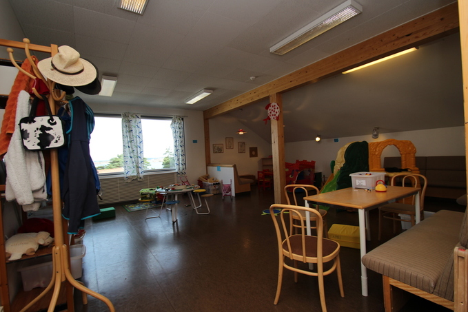 Lekrummet i servicehuset Lekrum för barnen
