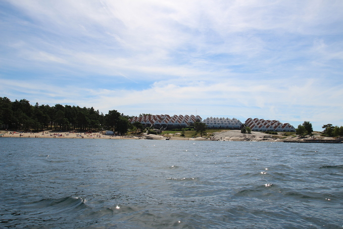 Sett från båten
